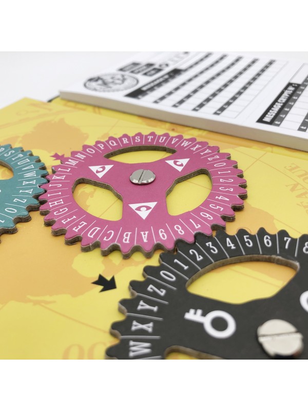 Enigma code - Carnet crypteur
