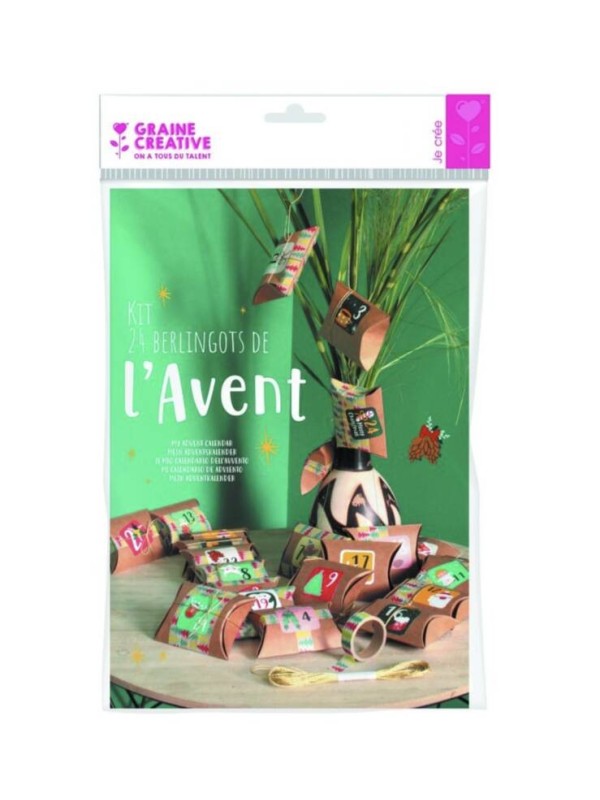 Calendrier de l'avent boîtes berlingots