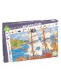 Puzzle observation Les pirates - 100 pièces