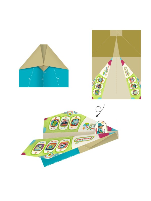 Origami avions