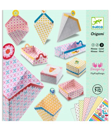 Origami petites boîtes