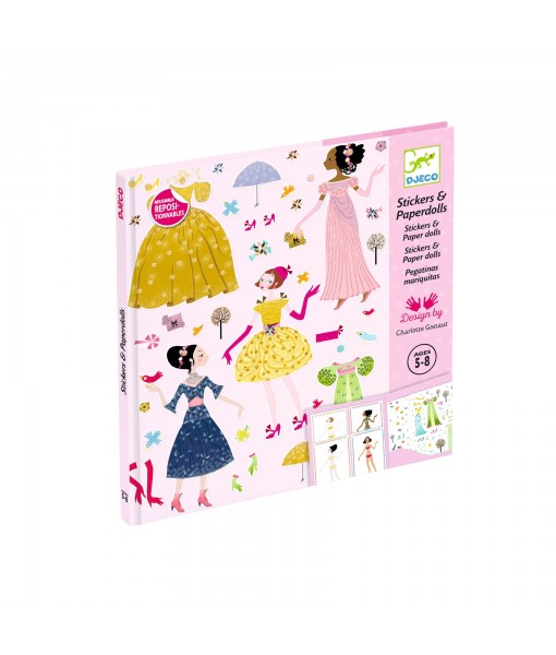 Paper dolls robe des 4 saisons