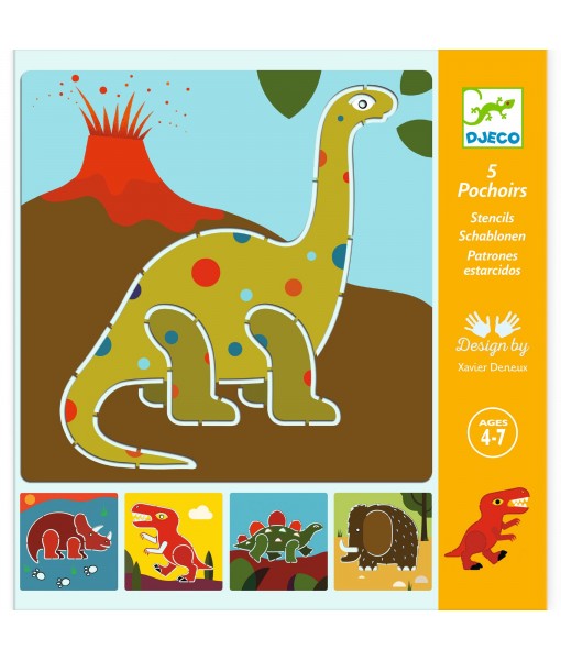 Pochoirs Dinosaures