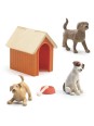 Maison de poupées - les chiens