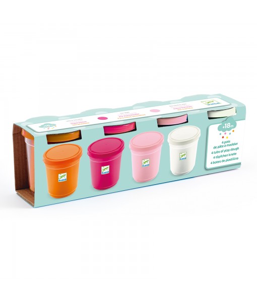 Pâte à modeler Sweet - 4 pots