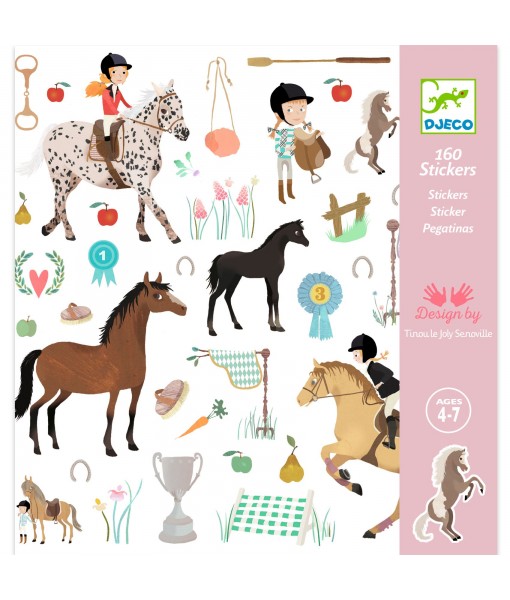 Stickers chevaux