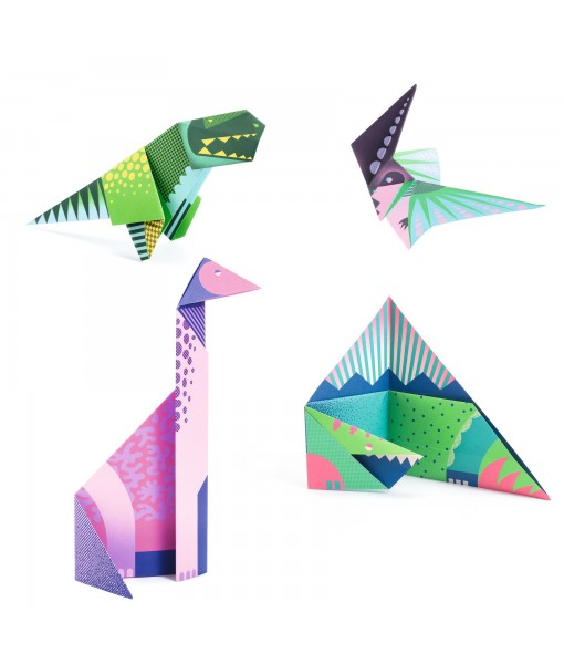 Origami dinosaures