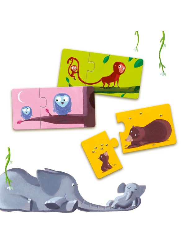 Puzzle duo Maman et bébé