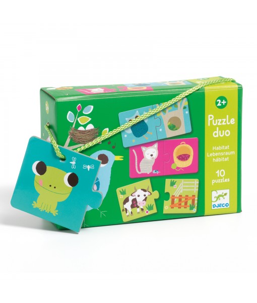 Puzzle duo habitat