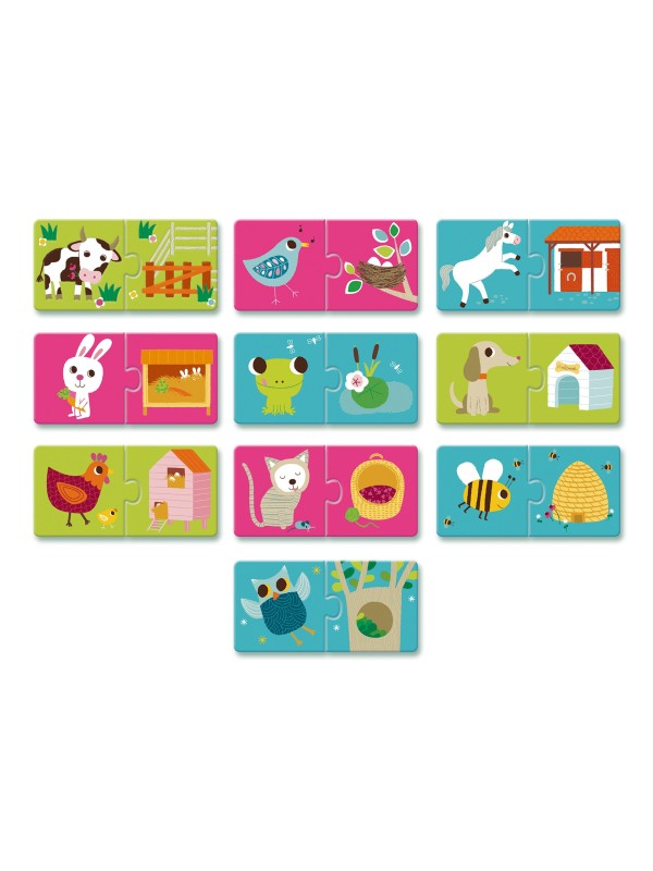 Puzzle duo habitat