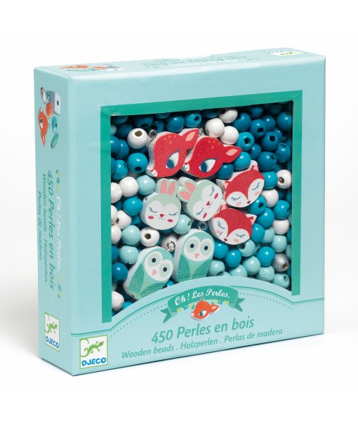 Oh les perles ! Perles en bois petits animaux