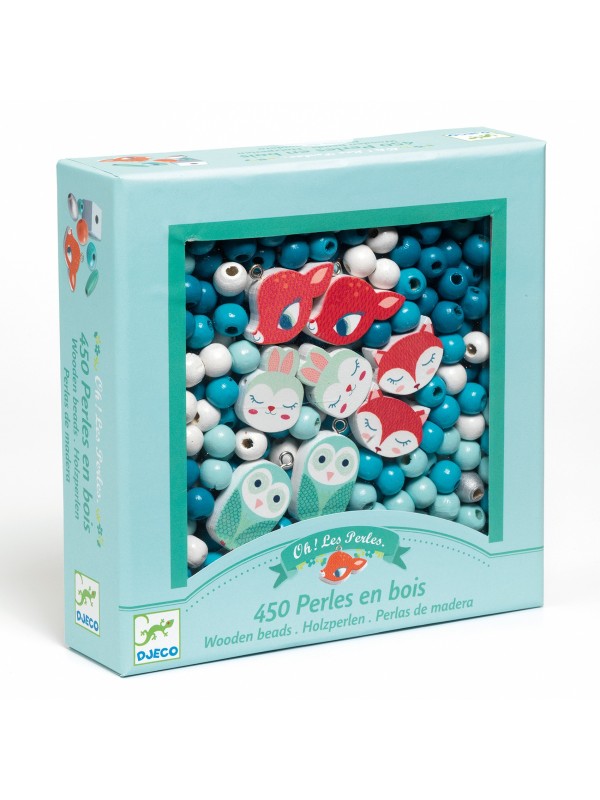 Oh les perles ! Perles en bois petits animaux