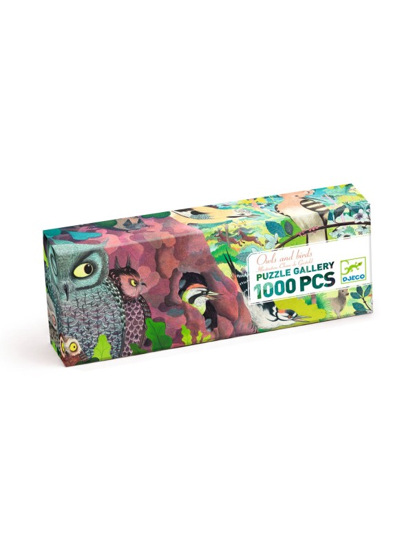 Puzzle gallery Owls and birds - 1000 pièces