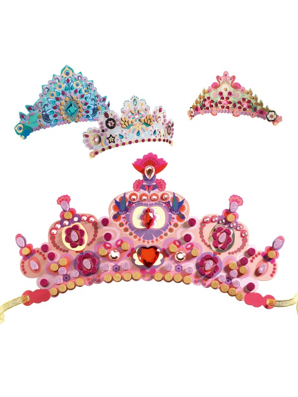 DIY - Diadèmes mosaïques - Comme une princesse