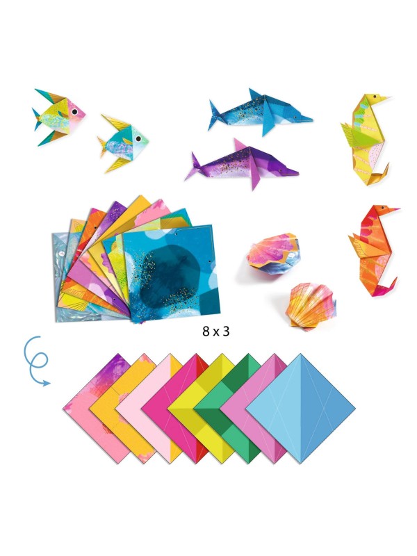 Origami Animaux marins