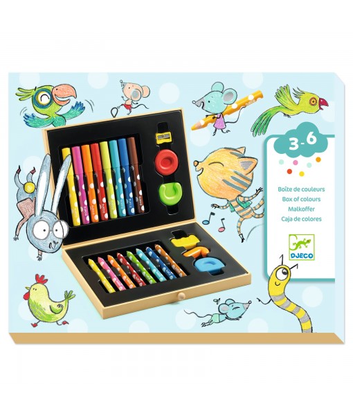 Boîte de couleurs pour les petits