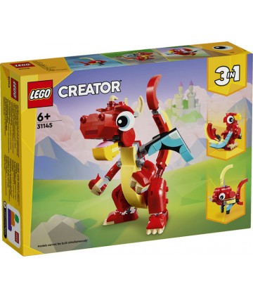 Lego creator - Le dragon rouge