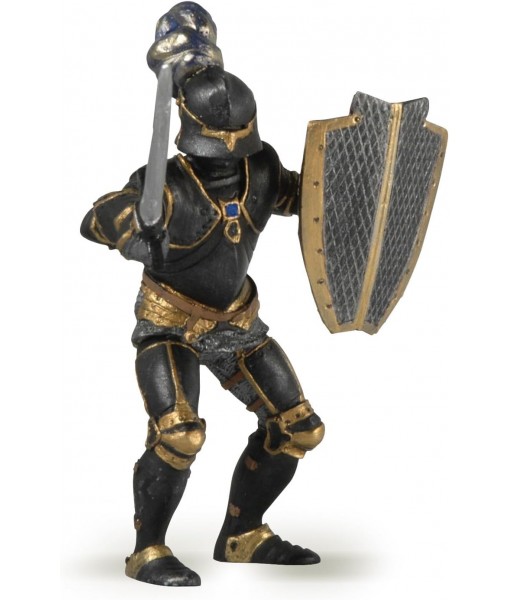 Chevalier en armure noire