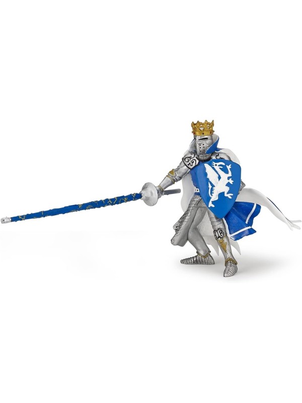 Roi au dragon bleu
