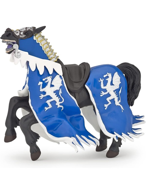 Cheval du roi au dragon bleu