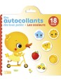 Autocollants des tout-petits - Le jardin