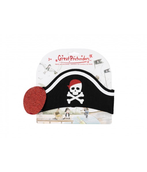 Bandeau chapeau et cache œil de pirate