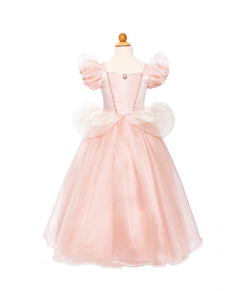 Robe de princesse antique rose pâle 3-4 ans