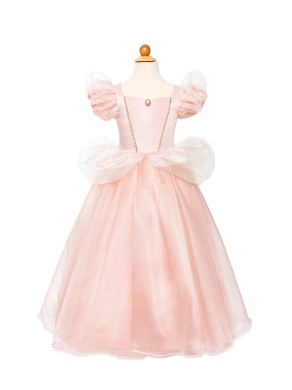 Robe de princesse antique rose pâle 5-6 ans
