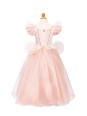 Robe de princesse antique rose pâle 5-6 ans