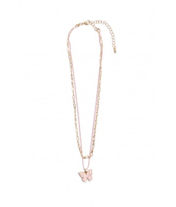 Collier Chic bubbly butterfly