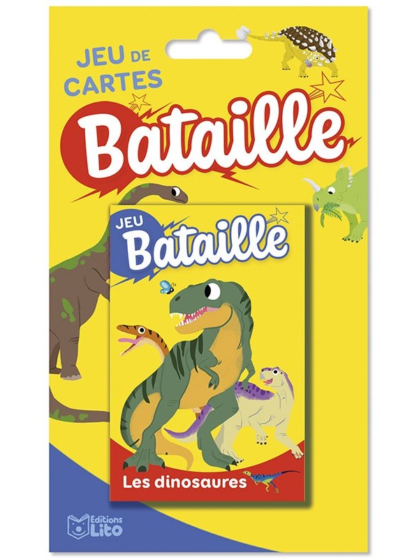 Jeu de bataille Les dinosaures