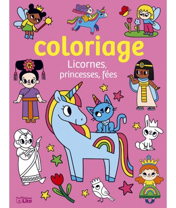 Coloriage - Licornes,...