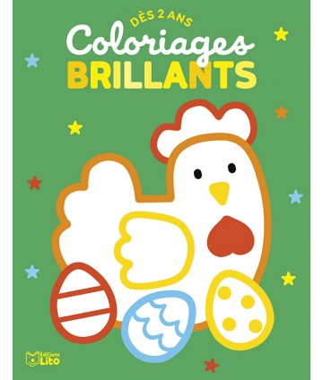 Coloriages brillants - Pâques