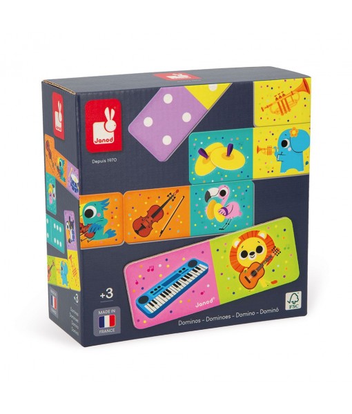 Dominos instruments de musique