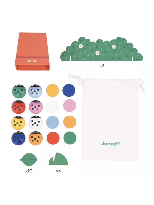 Pédag - Jeu de mémoire coccinelles