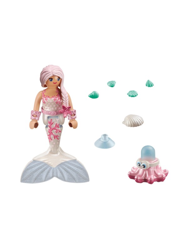 Special plus - Sirène avec pieuvre
