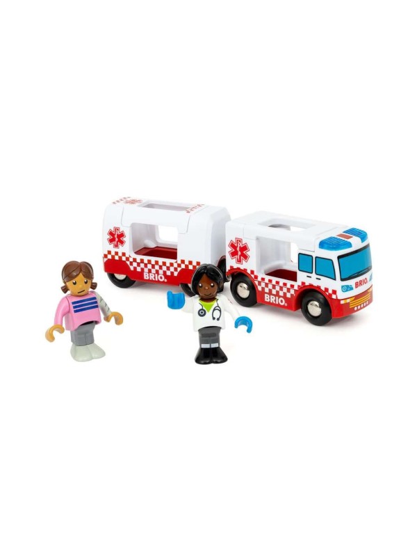 Camion ambulance son et lumière