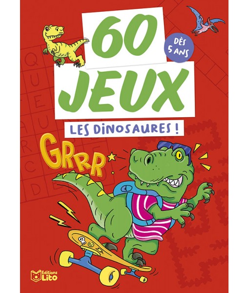 60 jeux - Les dinosaures
