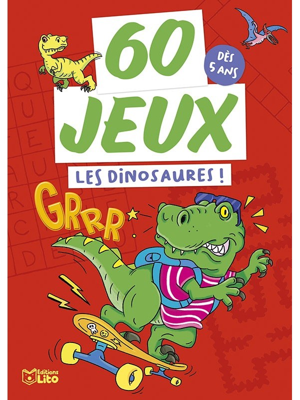 60 jeux - Les dinosaures