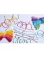 30 bracelets enroulés arc-en-ciel 30 bracelets enroulés arc-en-ciel