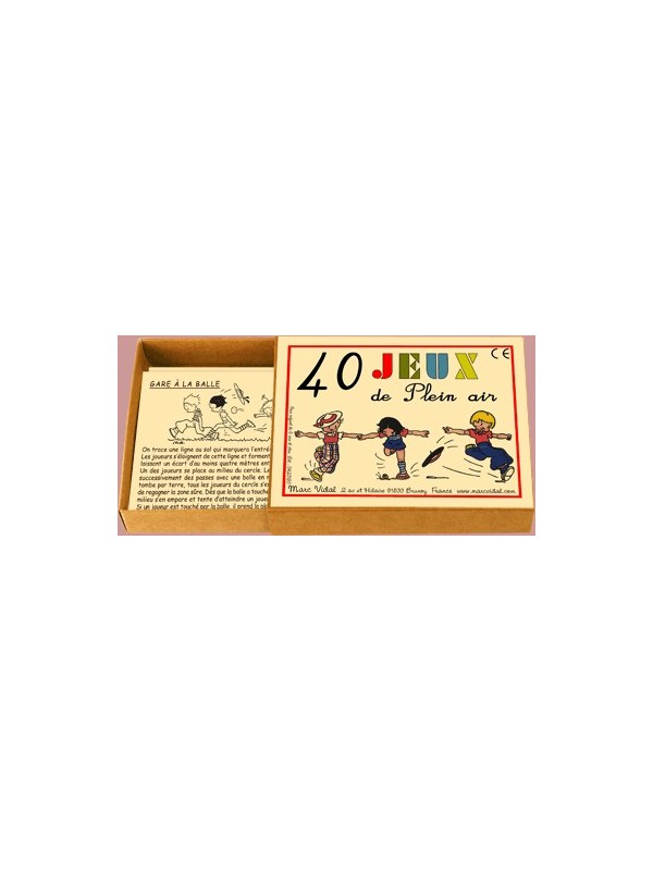 40 jeux de plein-air