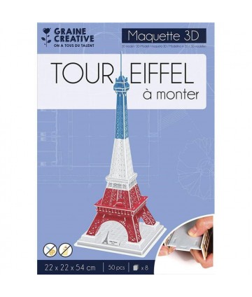 Maquette Tour Eiffel 3D