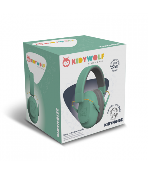 Casque anti-bruit vert