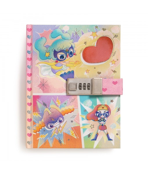 Carnet secret avec code Lam