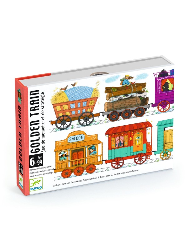 Golden train - jeu de mémoire et de stratégie