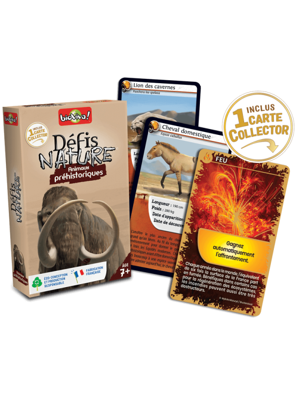 Défis Nature animaux préhistoriques