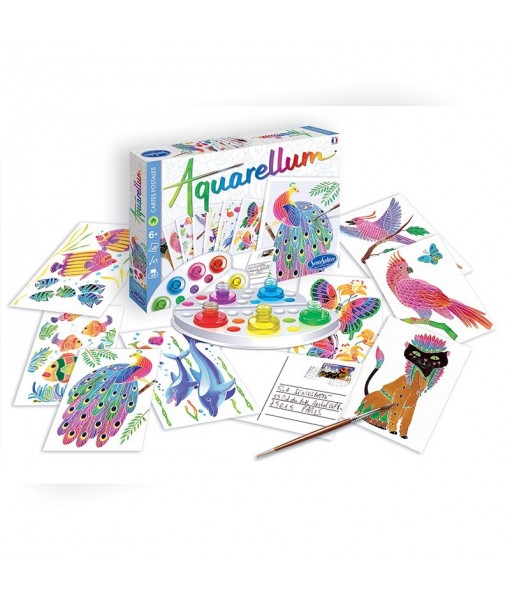 Aquarellum - Cartes postales animaux