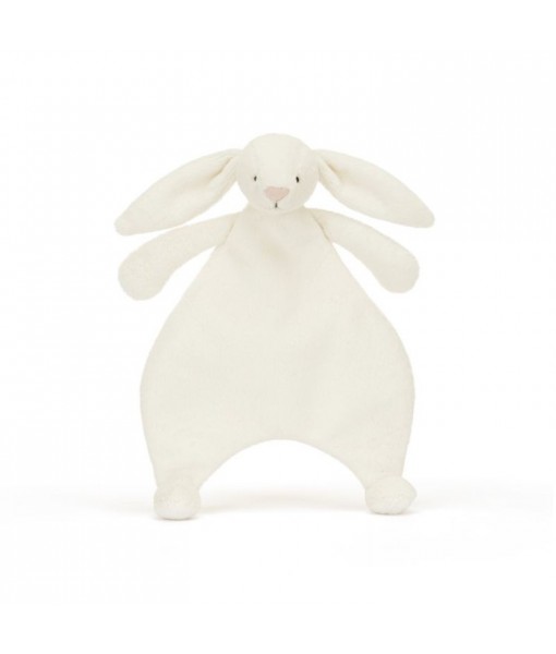 Bashful cream bunny comforter