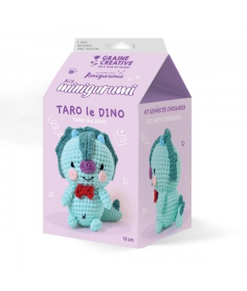 Kit minigurumi Taro le Dino