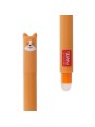 Stylo à encre gel effaçable corgi